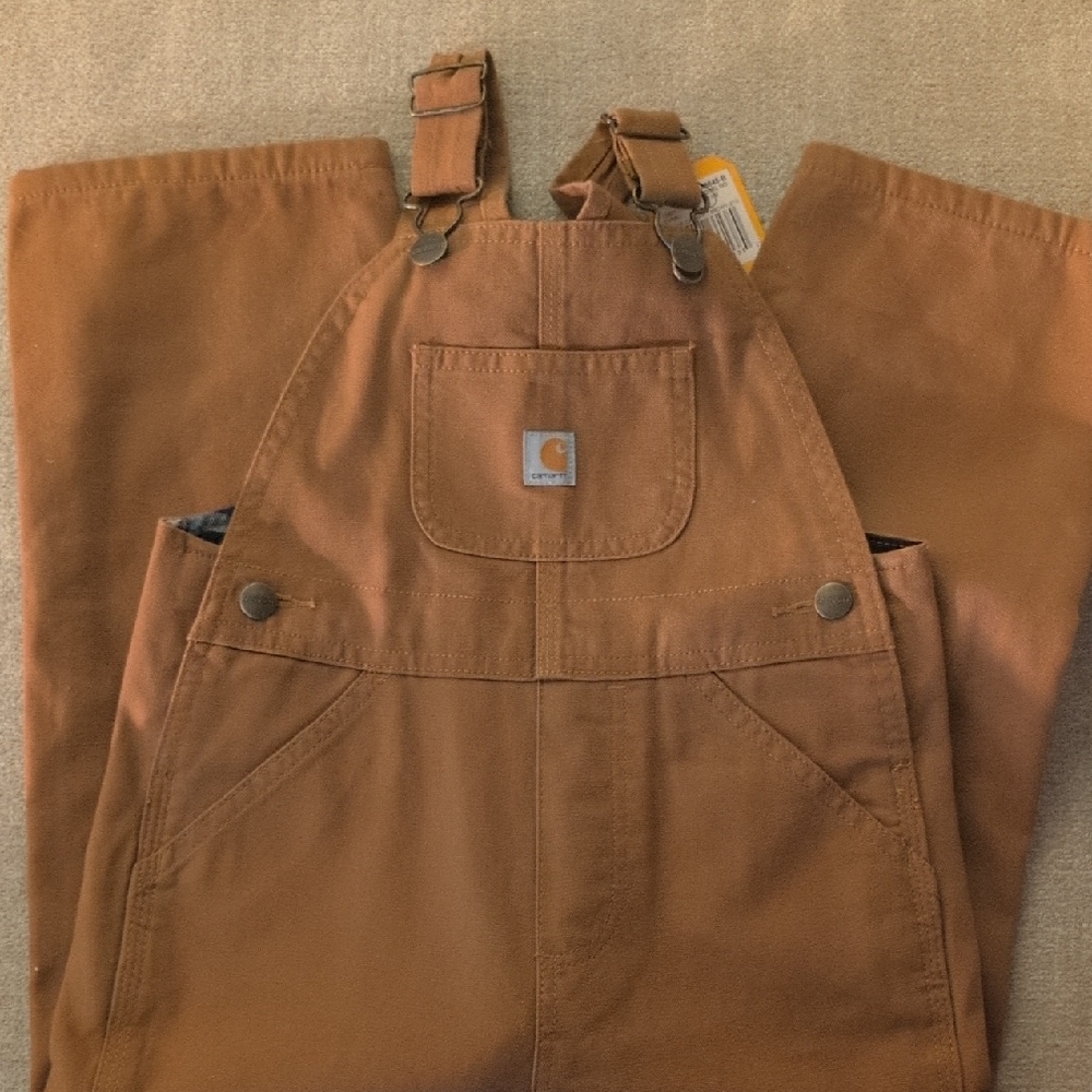 Carhartt Tan Work Overalls